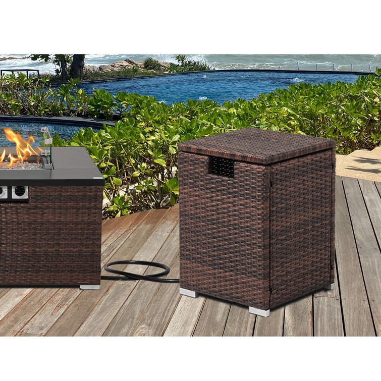 SUNBURY Fire Pit Propane Tank Cover & Reviews Wayfair